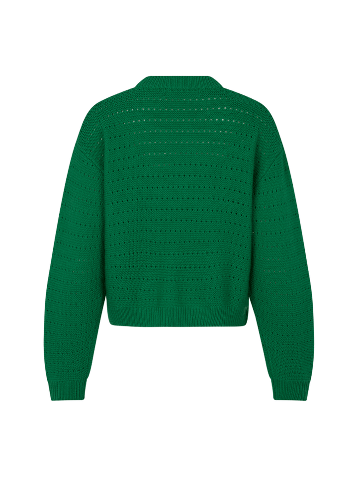 Grøn Custommade Taia Strik 36/S Custommade