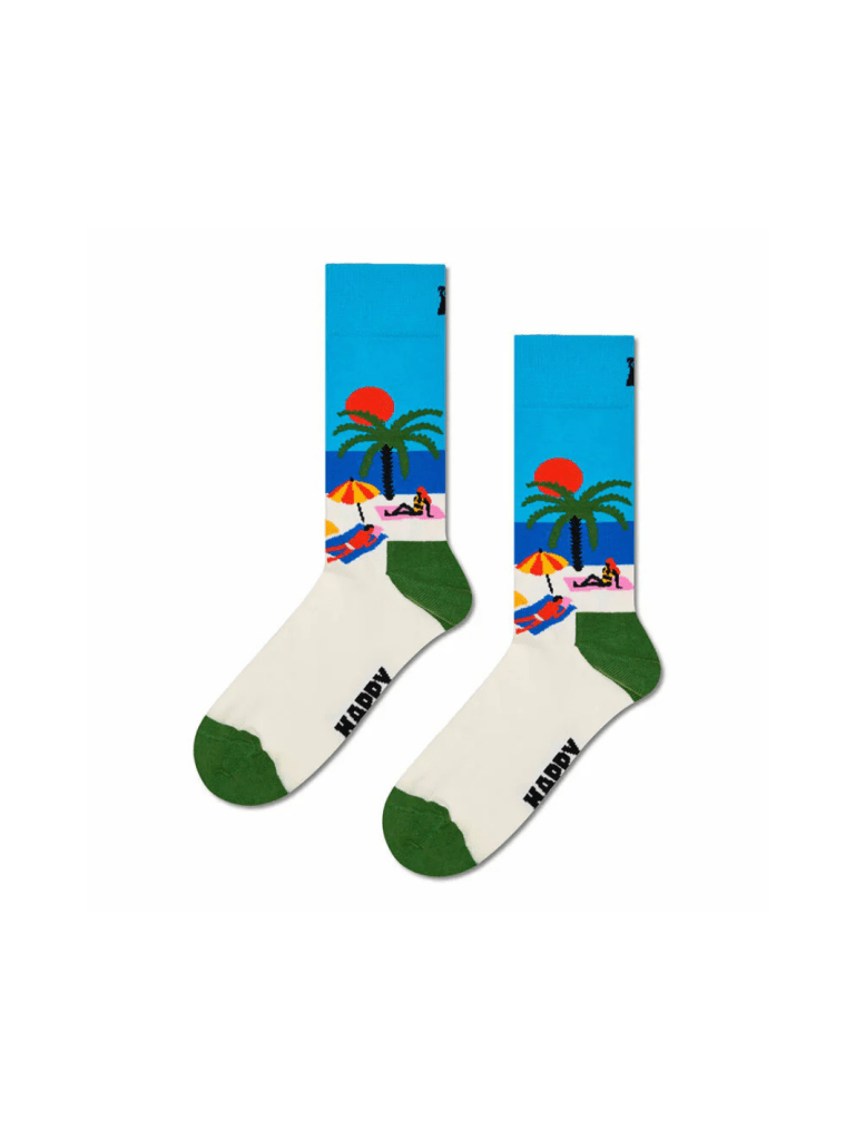 Happy Socks 2 - Pack Strand Gaveæske Til Ham 41 - 46 Happy Socks