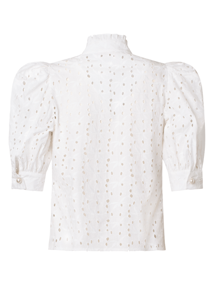 Hvid Sarafina Custommade skjorte 34/XS Custommade