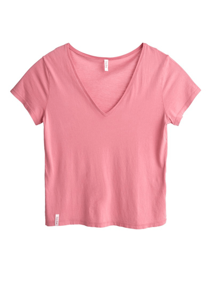 Icôn Dame Basic Oversize V - neck T-shirt XS 360° ICÔN