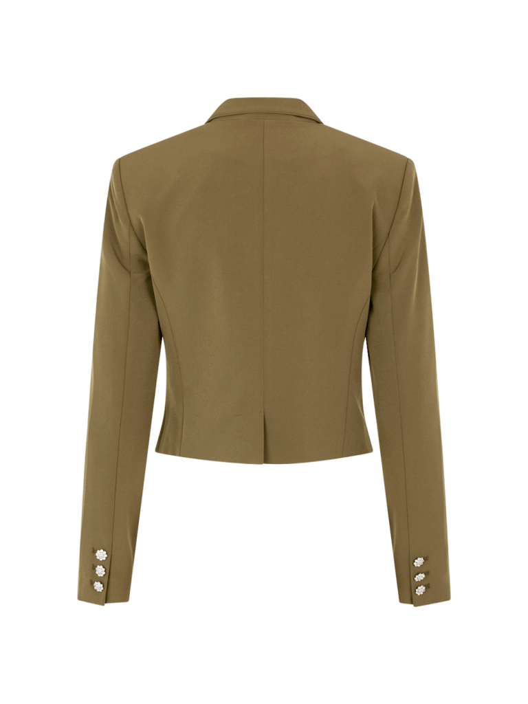 Khaki Kort Florence Custommade Blazer 34/XS Custommade