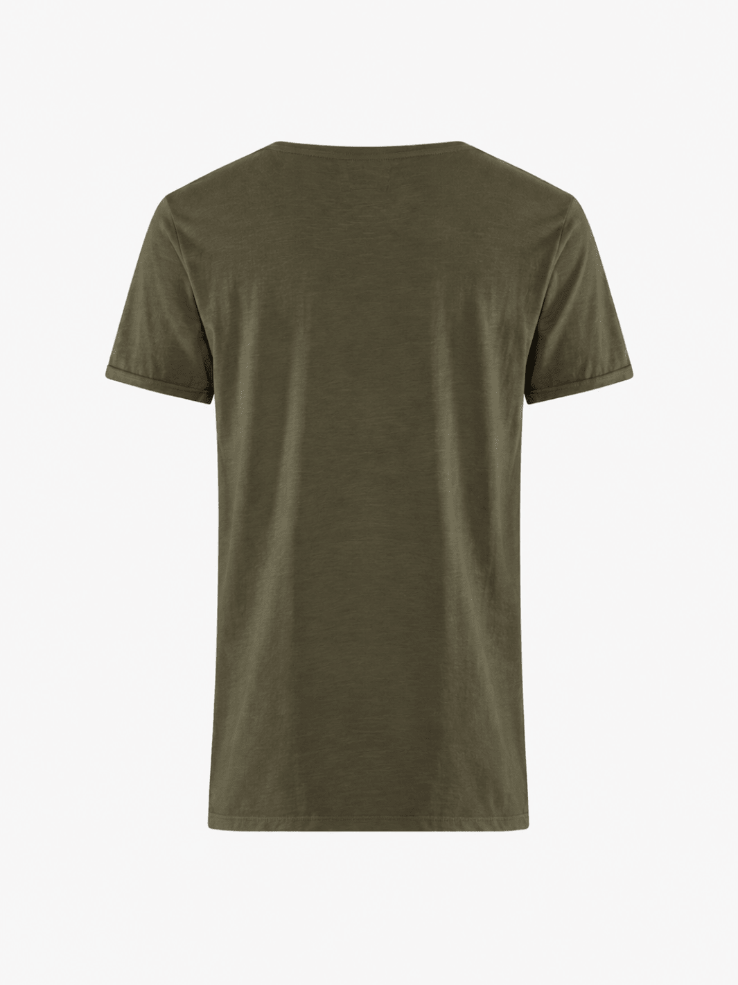 Khaki W.A.S Vegas T-shirt i Råt Look S WeAreScandinavian