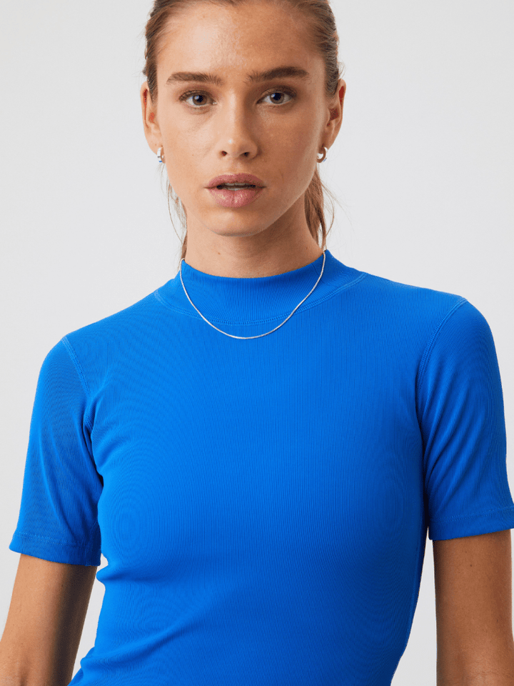 Koboltblå Björn Borg Dame Performance T-Shirt XS Björn Borg