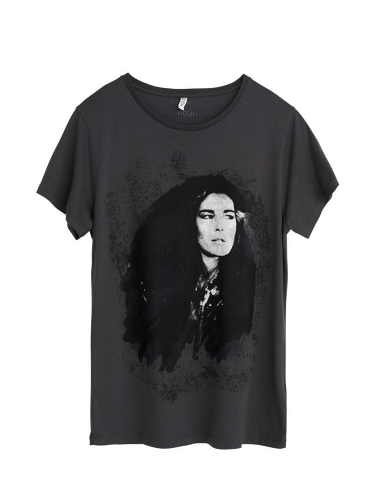 Koksgrå Icôn Lis Sørensen "Lis Sørensen" Dame T-Shirt XS 360° ICÔN