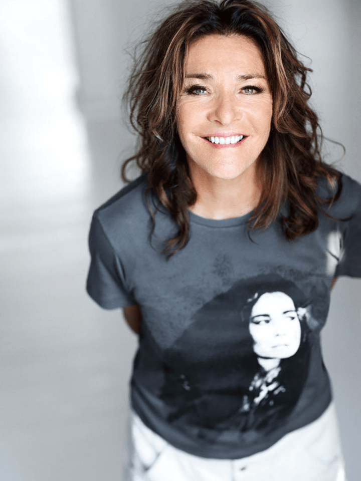 Koksgrå Icôn Lis Sørensen "Lis Sørensen" Dame T-Shirt XS 360° ICÔN