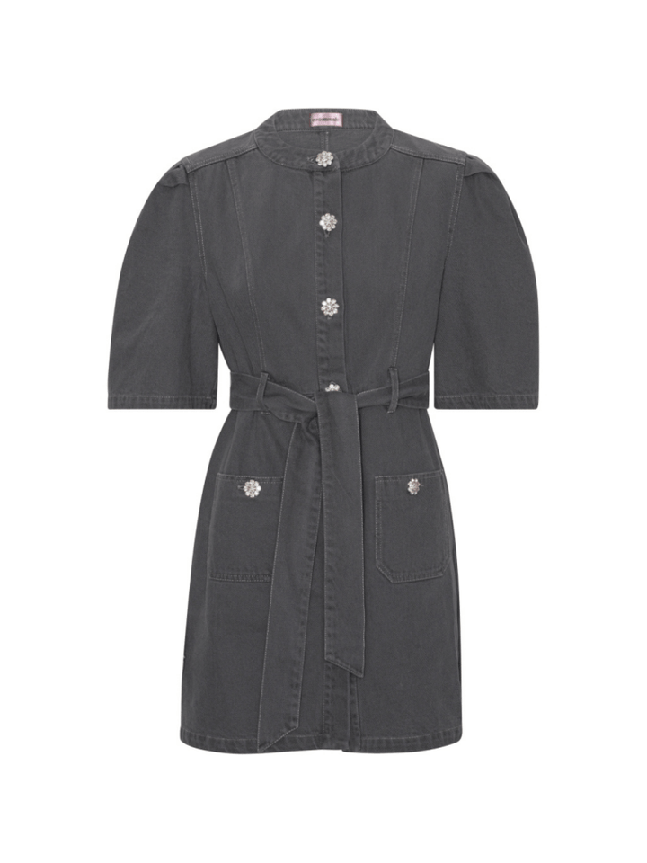 Koksgrå Junie Custommade denimkjole 34/XS Custommade