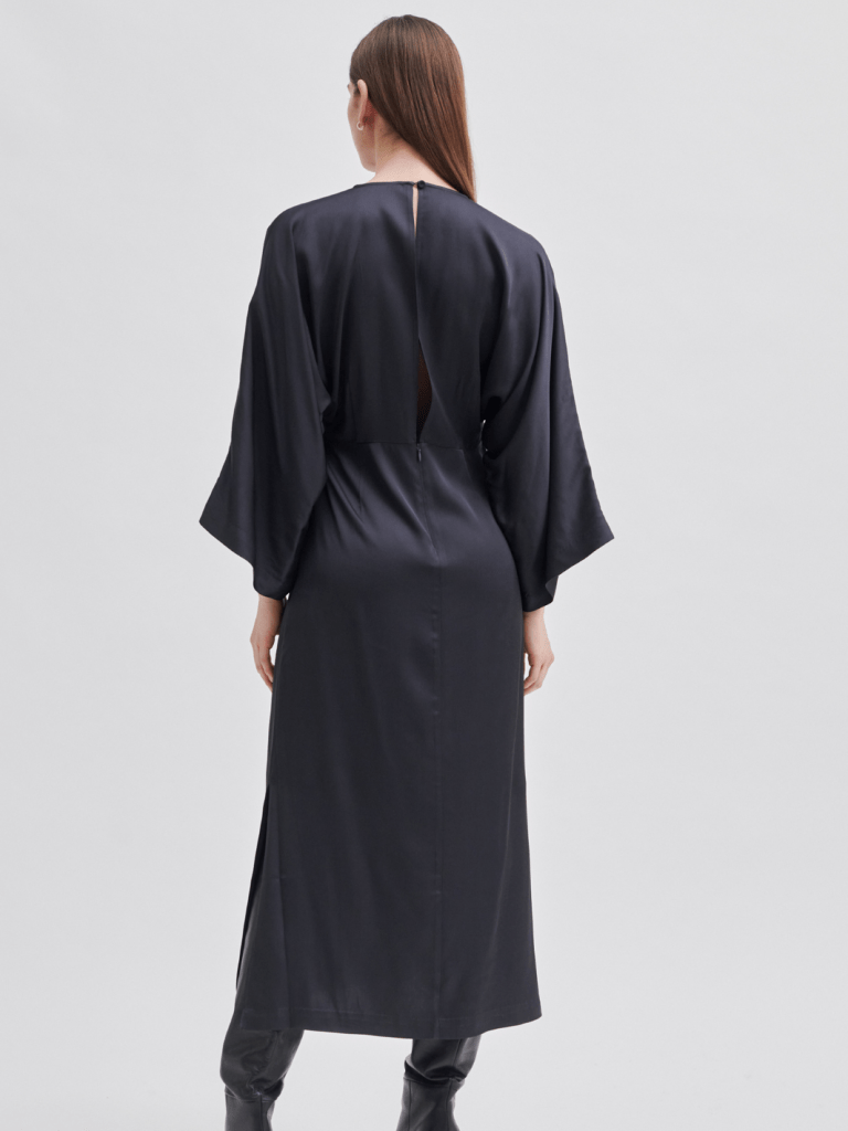 Koksgrå Second Female Galla Maxi Kjole S Second Female