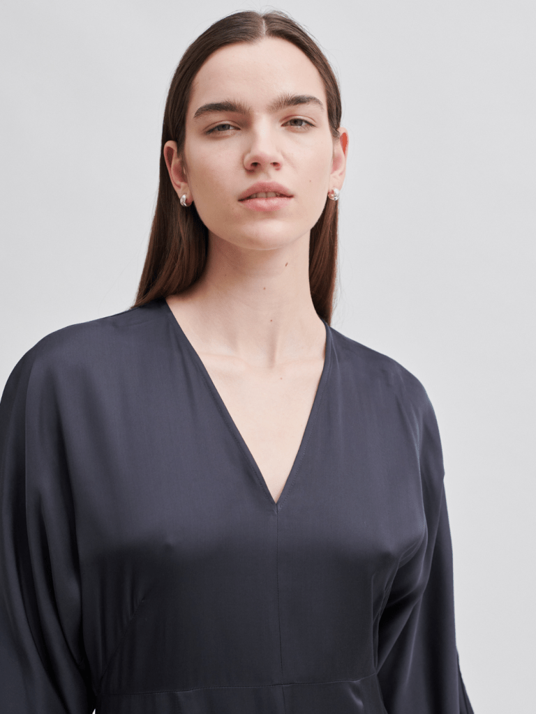 Koksgrå Second Female Galla Maxi Kjole S Second Female