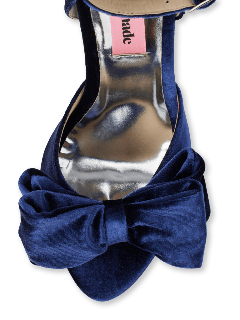 Kongeblå Costummade Marita Velour Stilet 36 Custommade