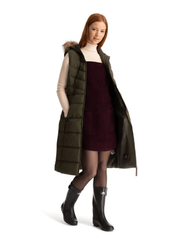 Lang Armygrøn Audrey Trespass Dynevest S Trespass