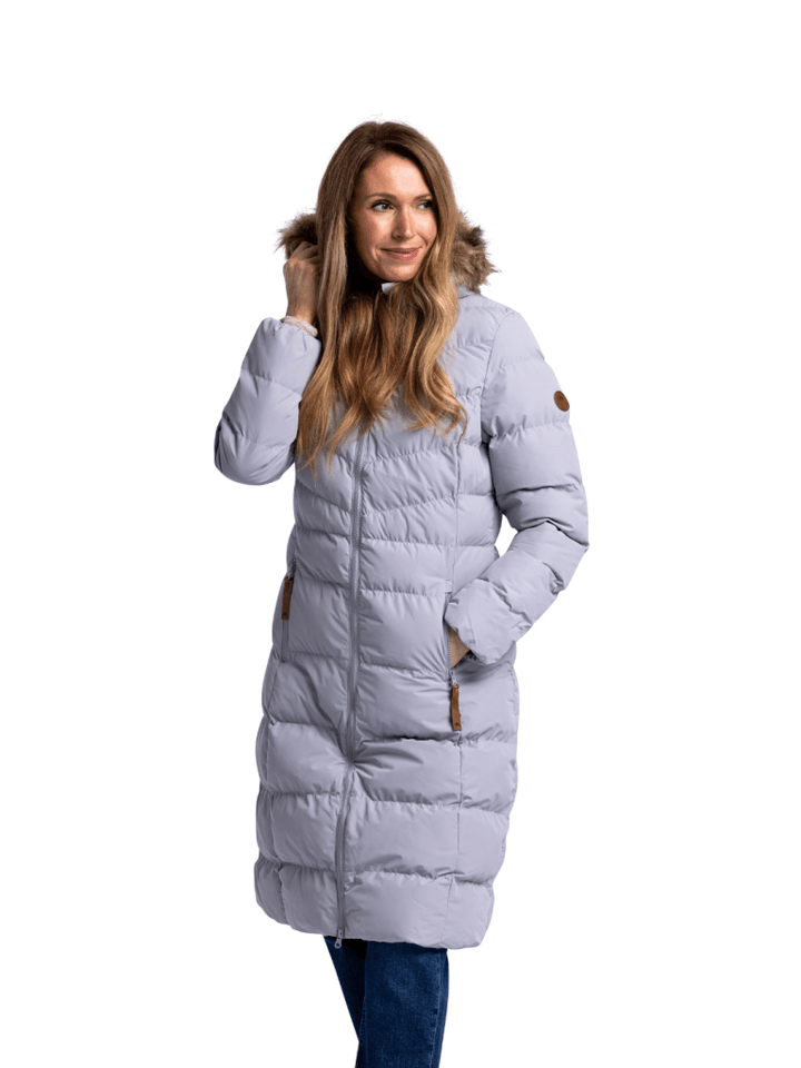 Lang Lysegrå Trespass Dyne Frakke S Trespass