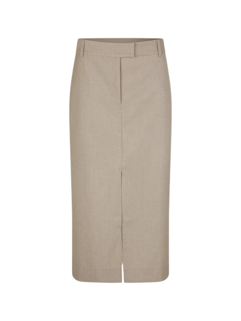 Lang Sandfarvet Second Female Sharo Nederdel XS Second Female