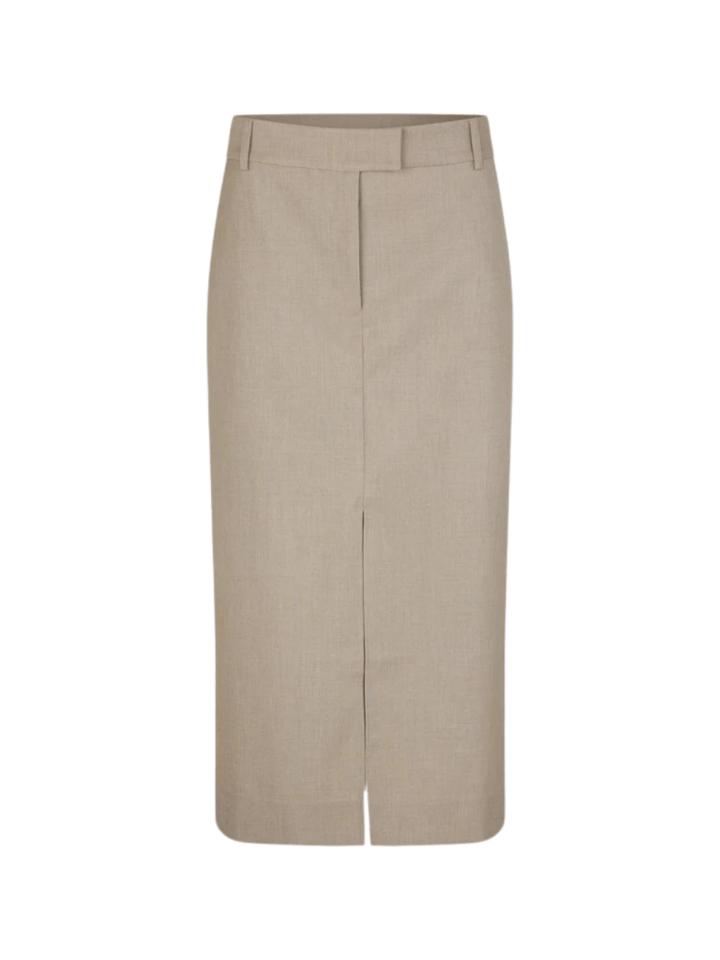 Lang Sandfarvet Second Female Sharo Nederdel XS Second Female