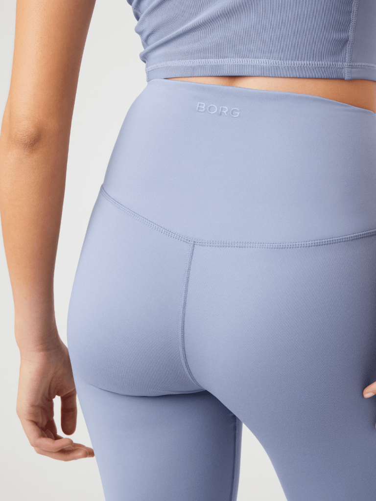 Lyseblå Björn Borg High Waist Tights S Björn Borg