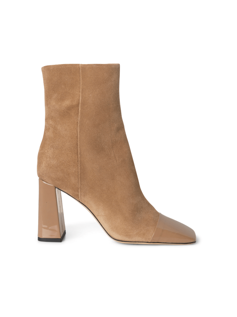 Lysebrun Halvlang Custommade Amelia Støvle i Ruskind 37 Custommade