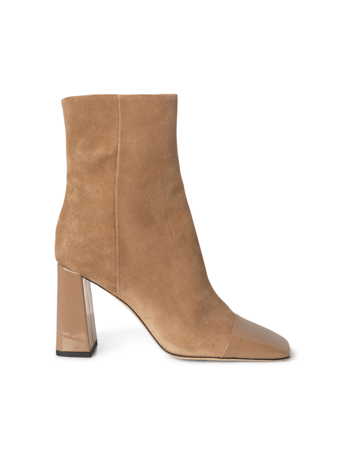 Lysebrun Halvlang Custommade Amelia Støvle i Ruskind 37 Custommade