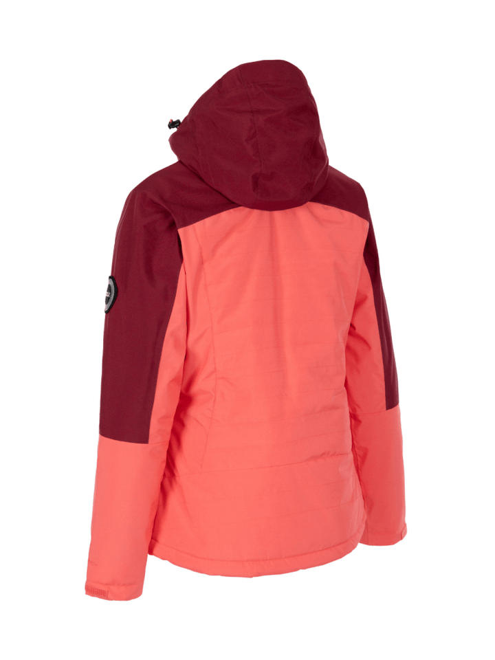 Lyserød Trespass Emilia Skijakke Med Recco S Trespass