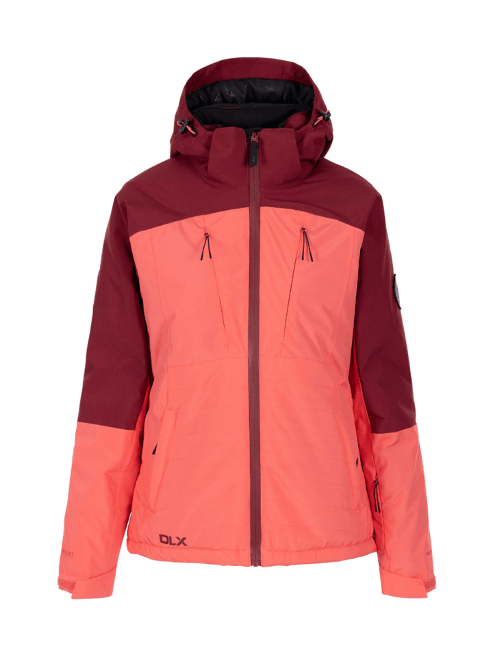 Lyserød Trespass Emilia Skijakke Med Recco S Trespass