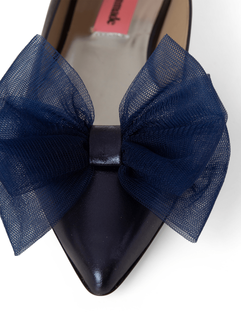 Metallic Blå Custommade Annabella ballerina 36 Custommade