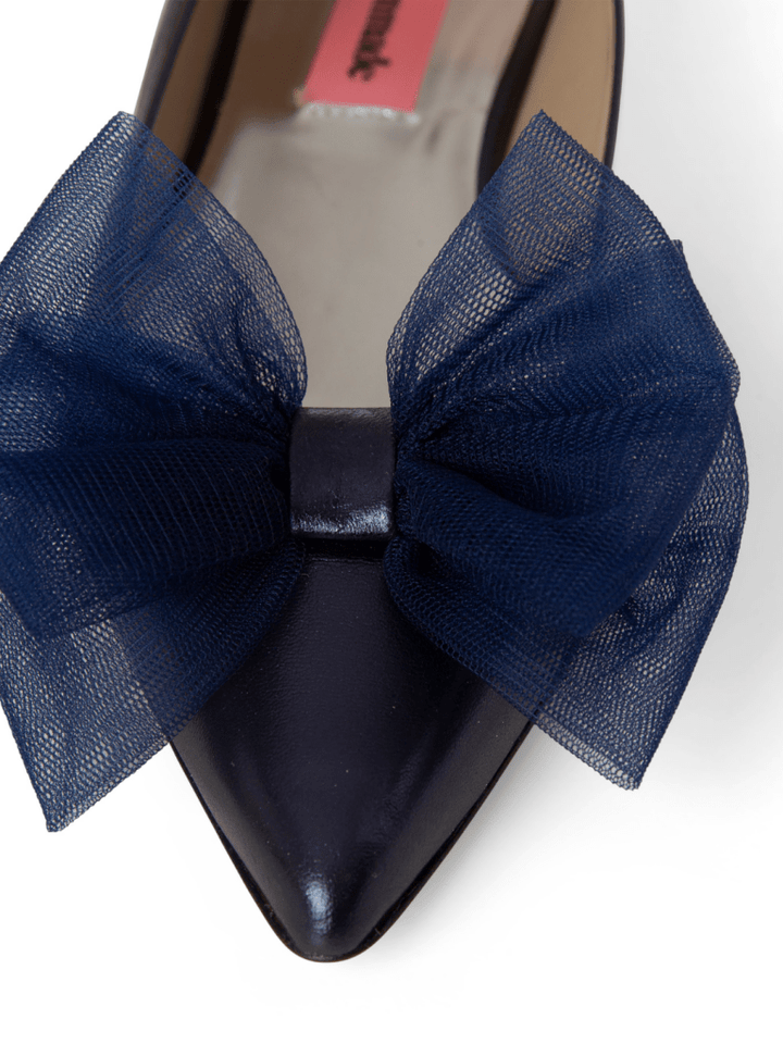 Metallic Blå Custommade Annabella ballerina 36 Custommade