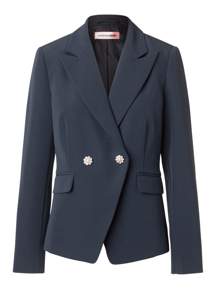 Mørkeblå Faduma Custommade Blazerjakke 34/XS Custommade