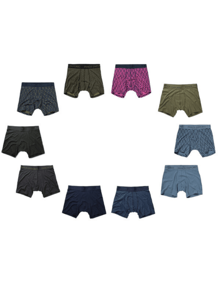 Multi 10 - Pack Panos Emporio Bambus Boxershorts Til Ham M Panos Emporio