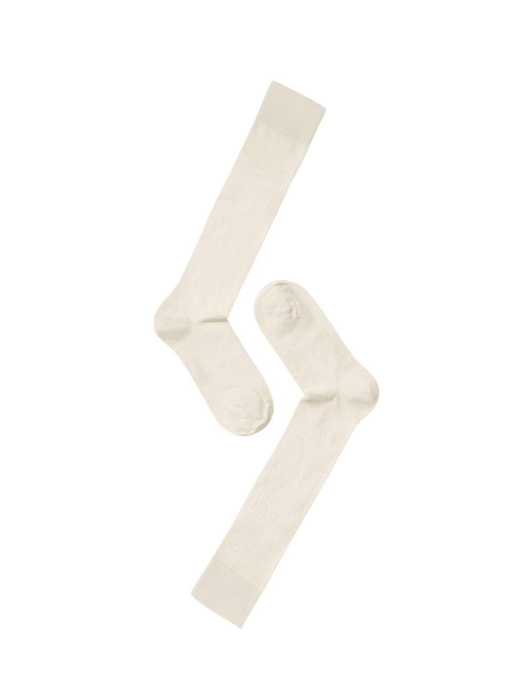 Note Wool High Knæstrømper i Uld til Damer - Offwhite One Size ( 36 - 41 ) Note