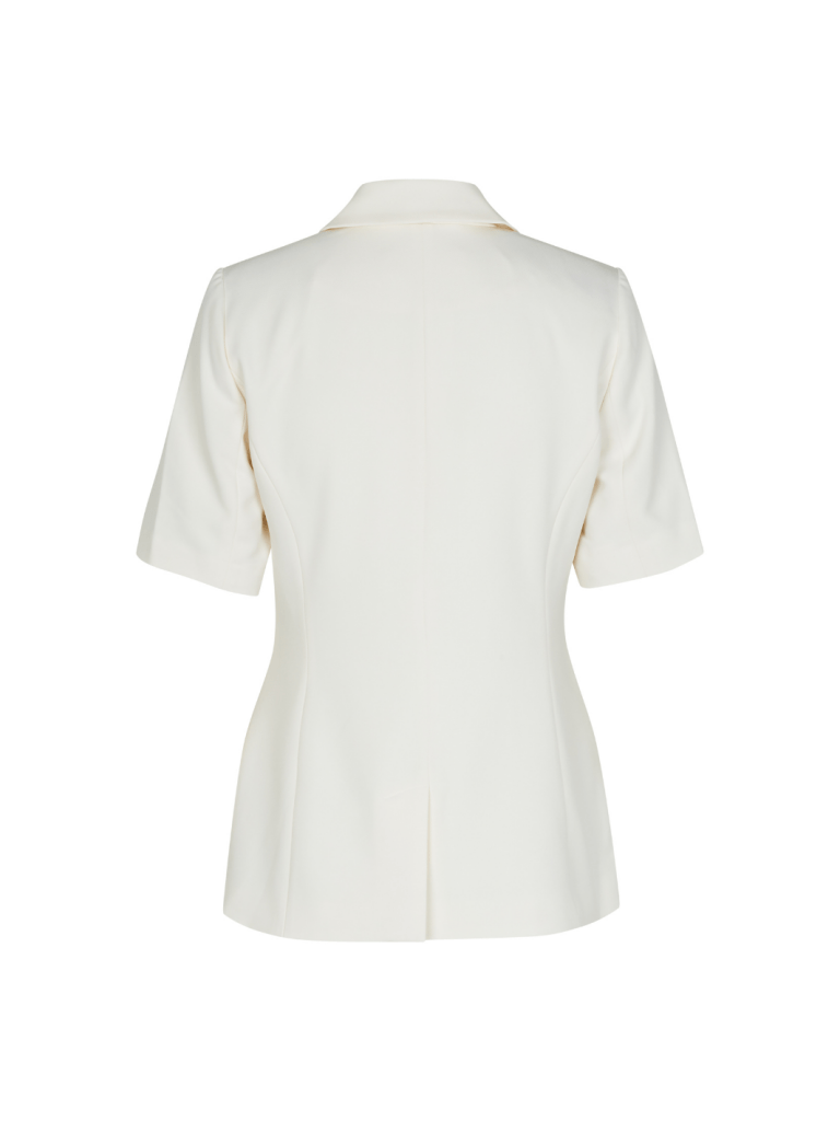 Offwhite Dobbeltradet Franja Custommade Blazer 34/XS Custommade