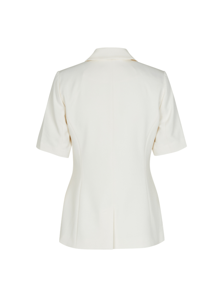 Offwhite Dobbeltradet Franja Custommade Blazer 34/XS Custommade