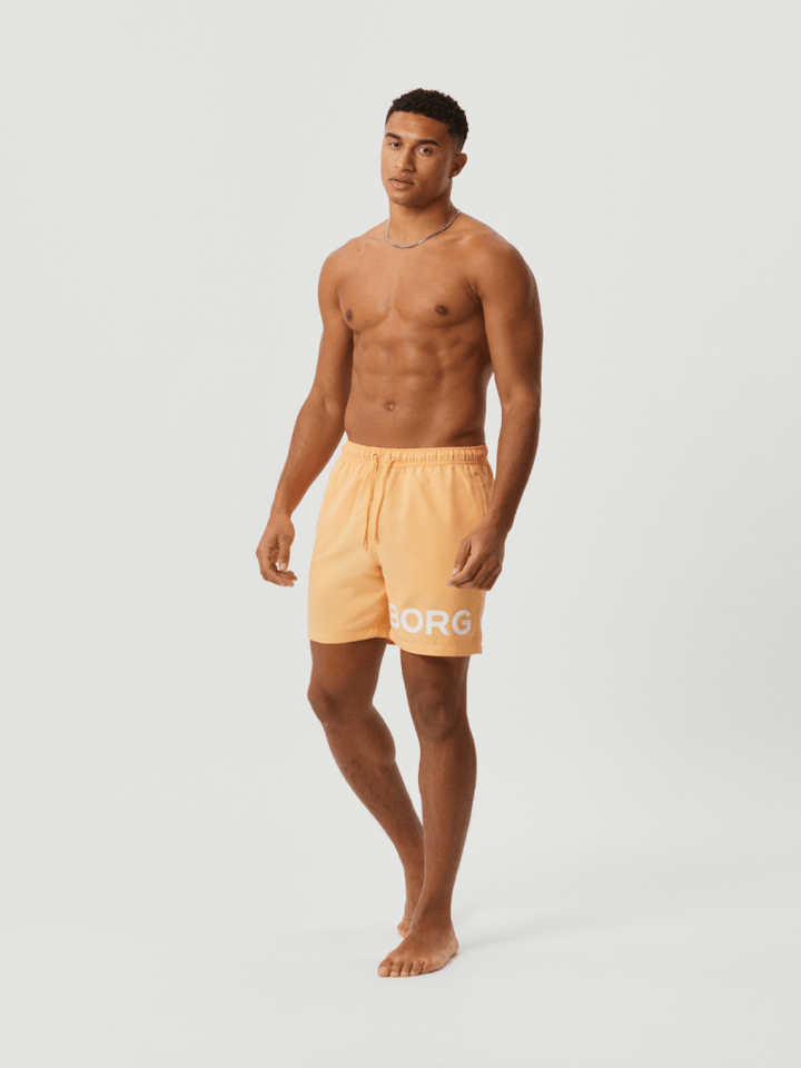 Orange Björn Borg Herre Badeshorts M Björn Borg