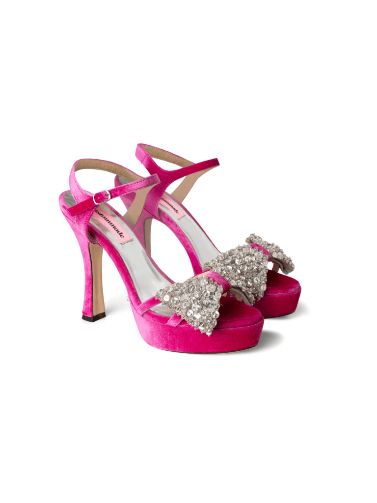 Pink Costummade Arlina Velour Stilet 36 Custommade