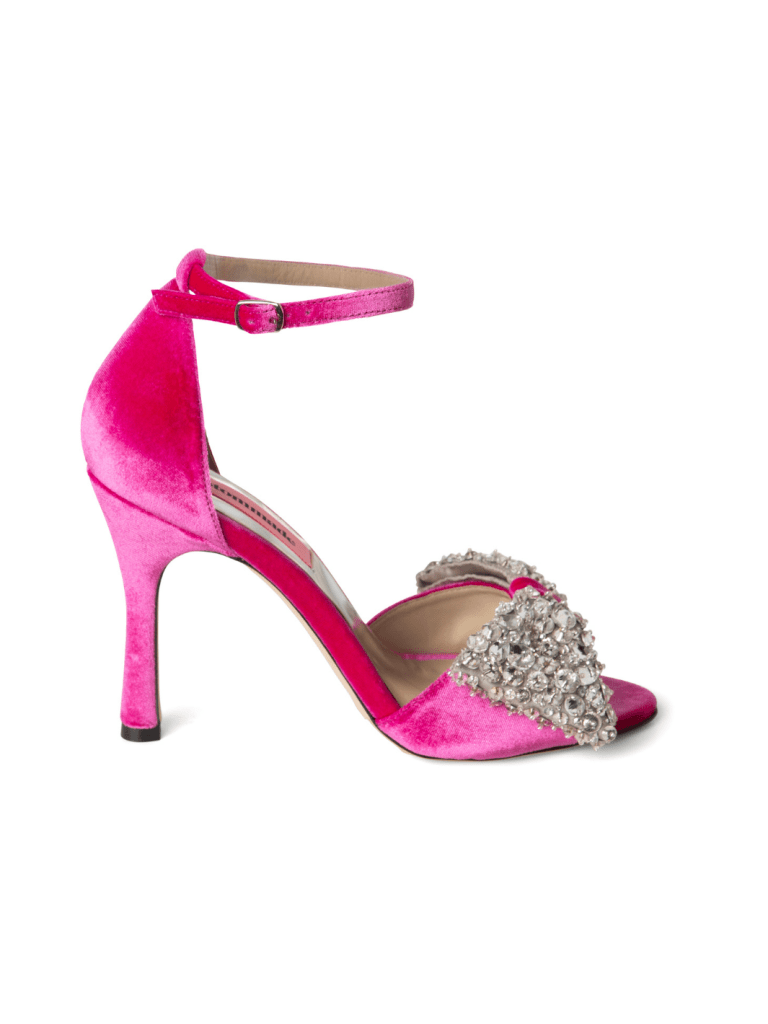 Pink Costummade Ashley Velour Stilet 36 Custommade