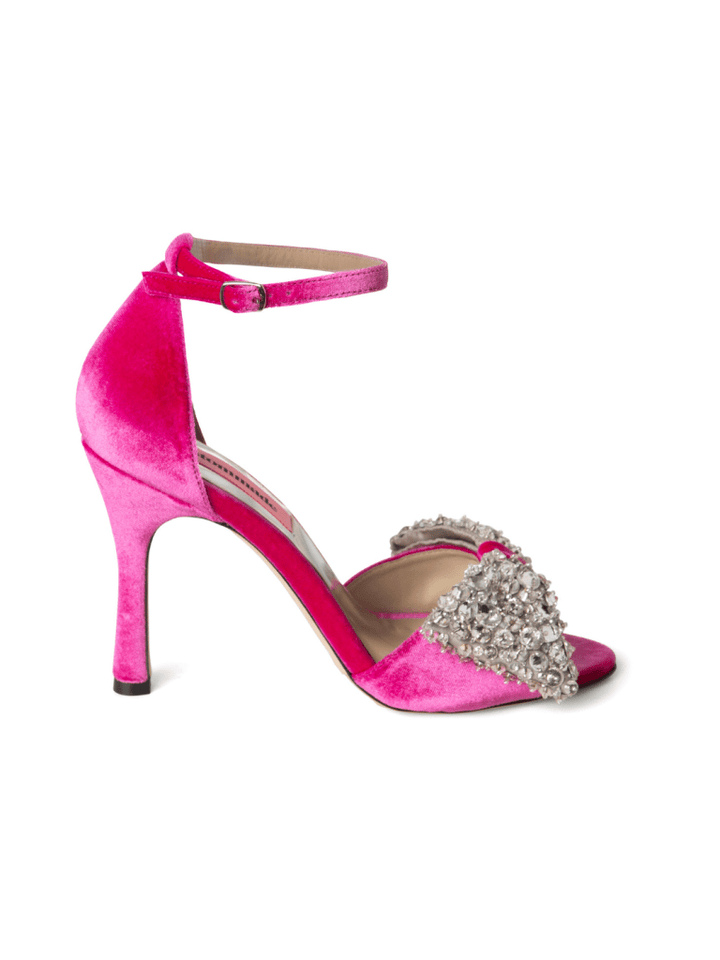 Pink Costummade Ashley Velour Stilet 36 Custommade