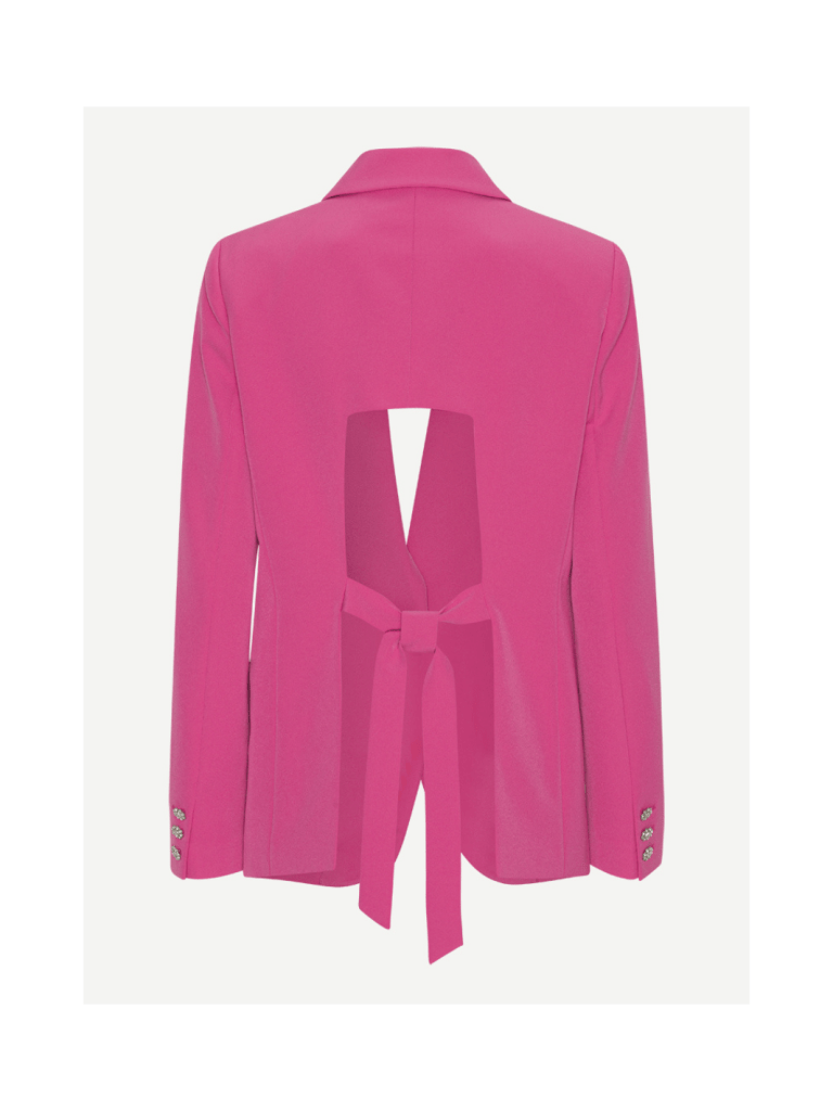 Pink Georgette Custommade Blazer 34/XS Custommade