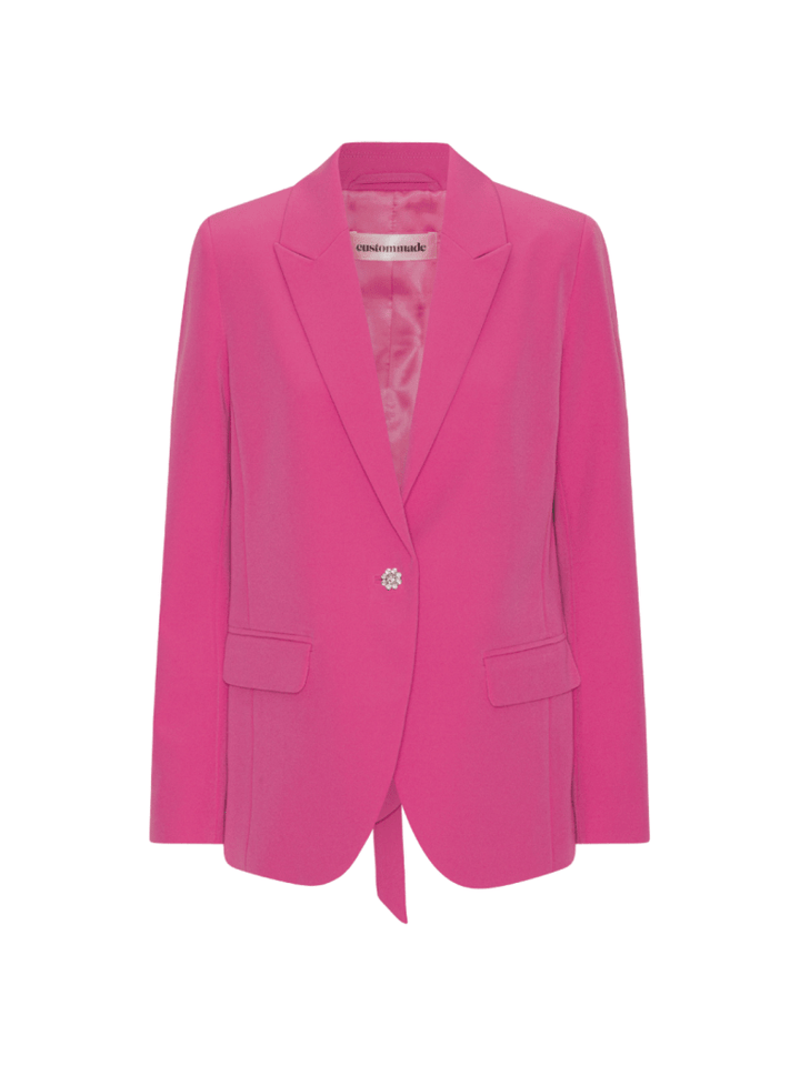 Pink Georgette Custommade Blazer 34/XS Custommade