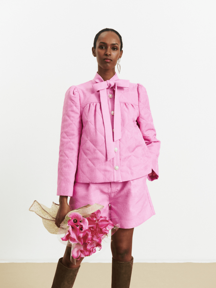 Pink Guiseppa Jakke fra Custommade 34/XS Custommade