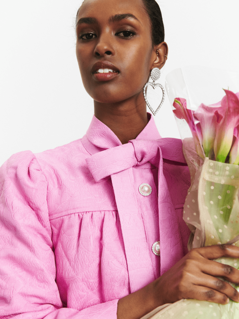 Pink Guiseppa Jakke fra Custommade 34/XS Custommade