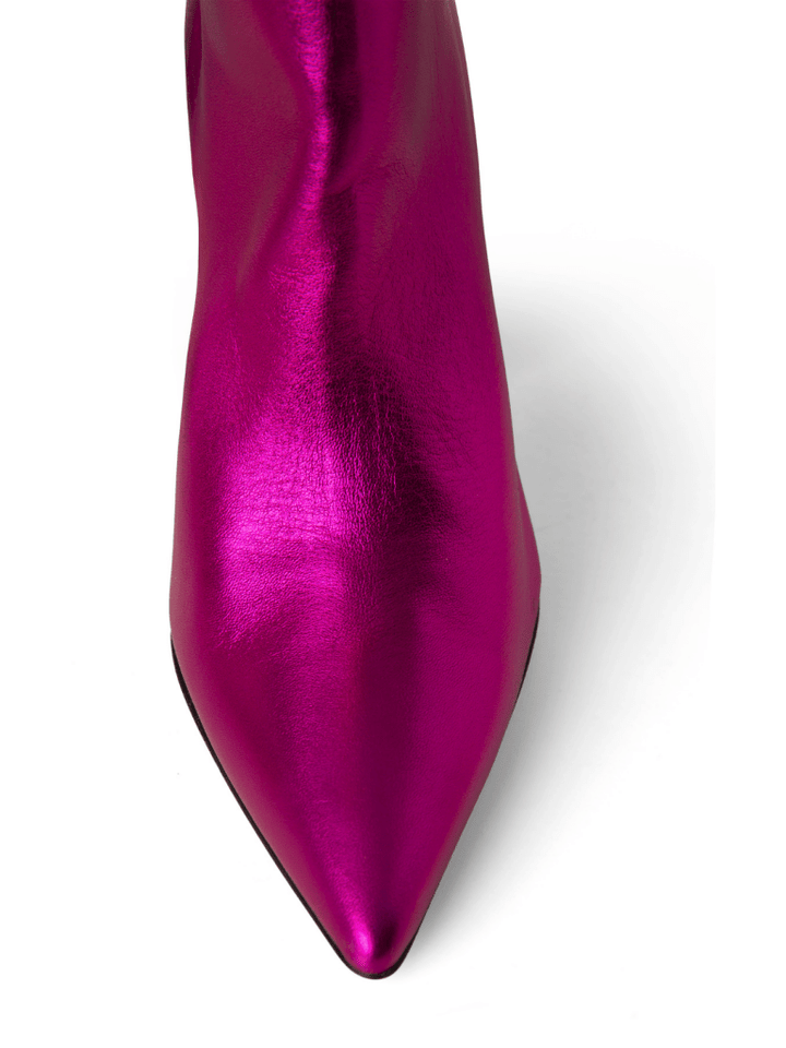 Pink Metallic Axelle Custommade Støvle 36 Custommade