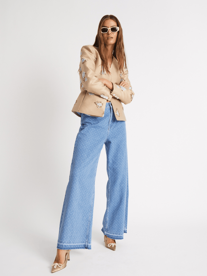 Prikket Oteca Custommade Denim Bukser 34/XS Custommade