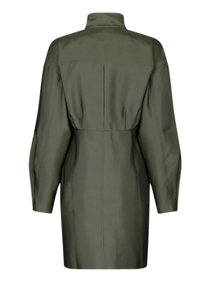 Second Female Armygrøn Elegance New Kjole XS Second Female