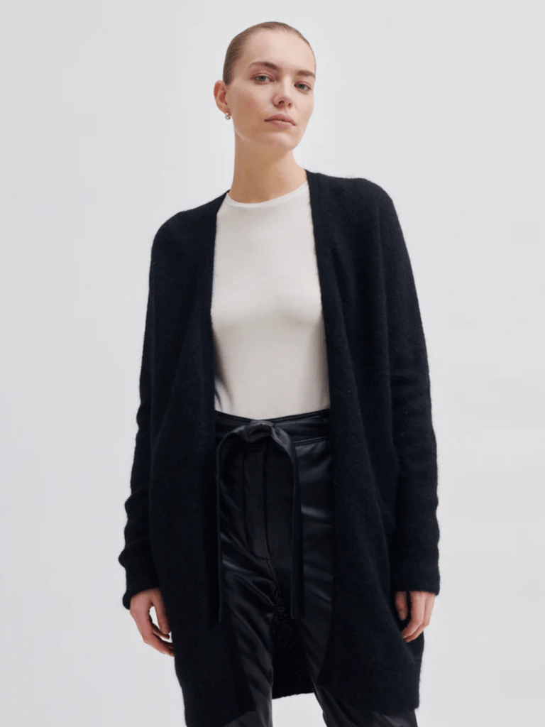 Second Female Sort Brook Strikcardigan XS Second Female