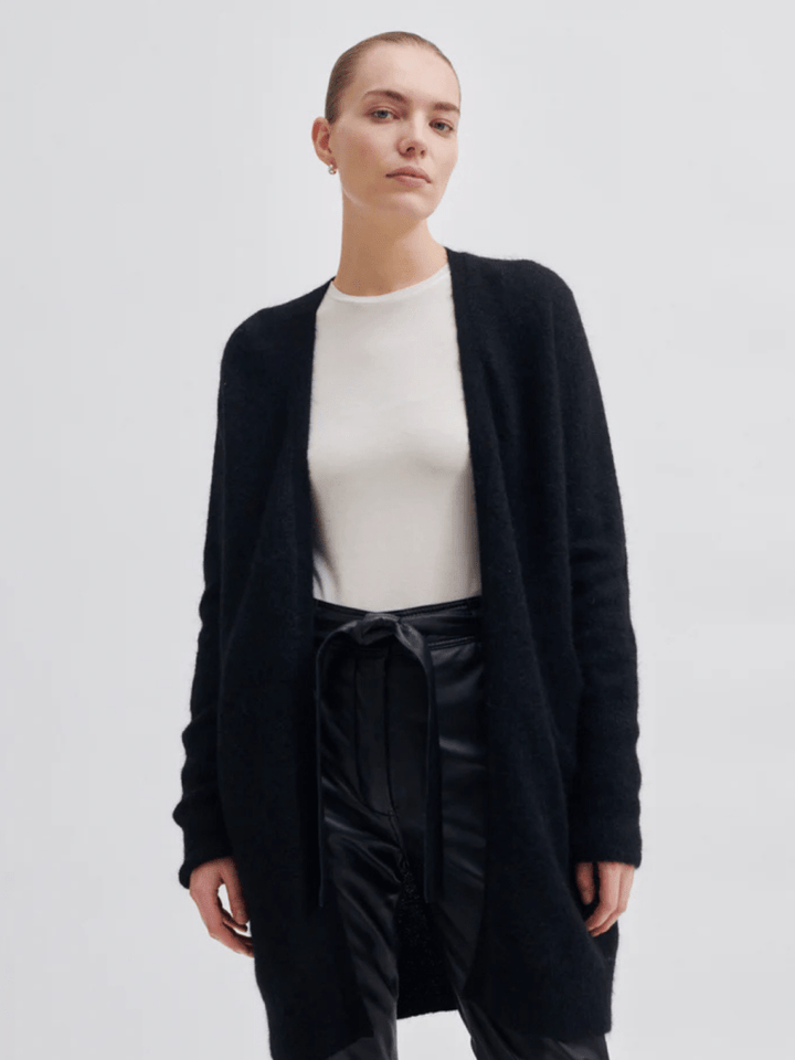 Second Female Sort Brook Strikcardigan XS Second Female