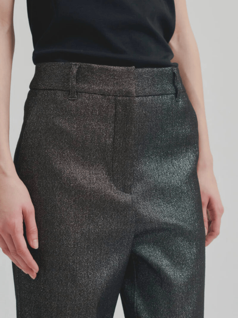 Second Female Sort - Sølv Rave Bukser XS Second Female