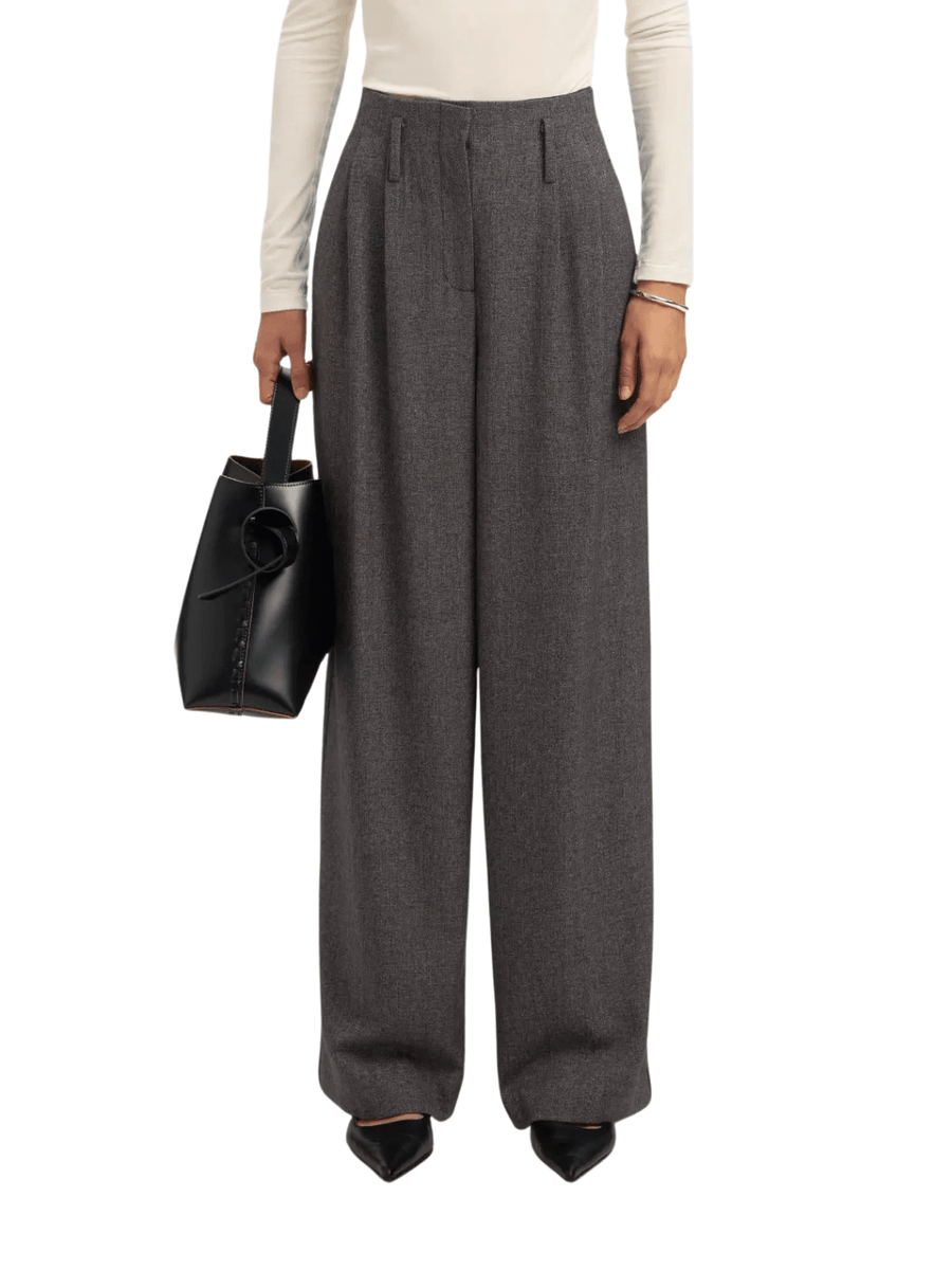 Selected Grå Camilla Bukser 34 Selected