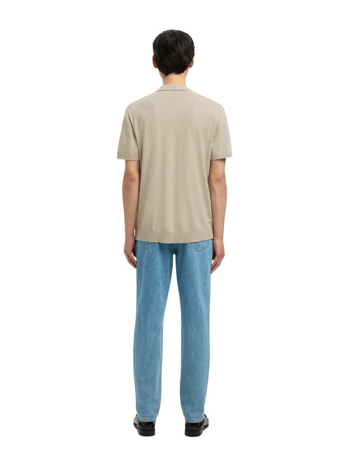 Selected Homme Beige Strik Polo Beige Selected