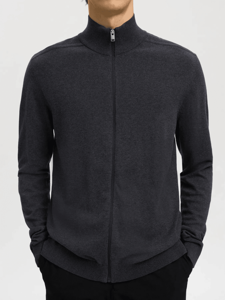 Selected Homme Koksgrå Berg strik cardigan M Selected