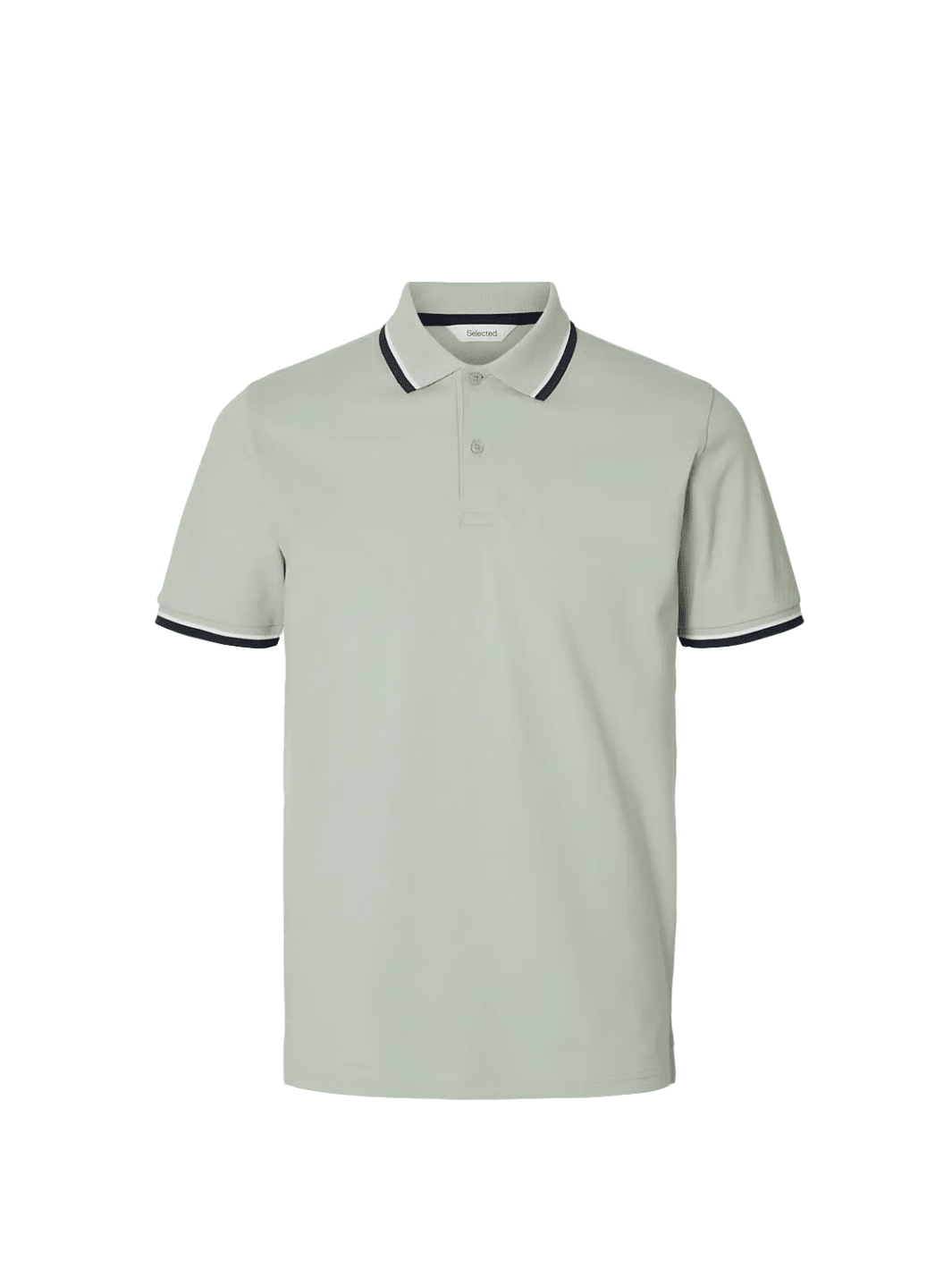 Selected Homme Mintgrøn Atlas Sport Polo Lysegrøn Selected