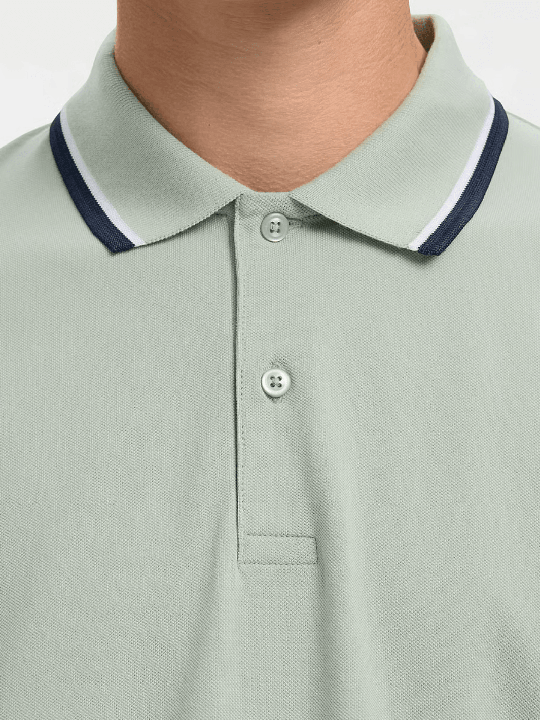 Selected Homme Mintgrøn Atlas Sport Polo Lysegrøn Selected