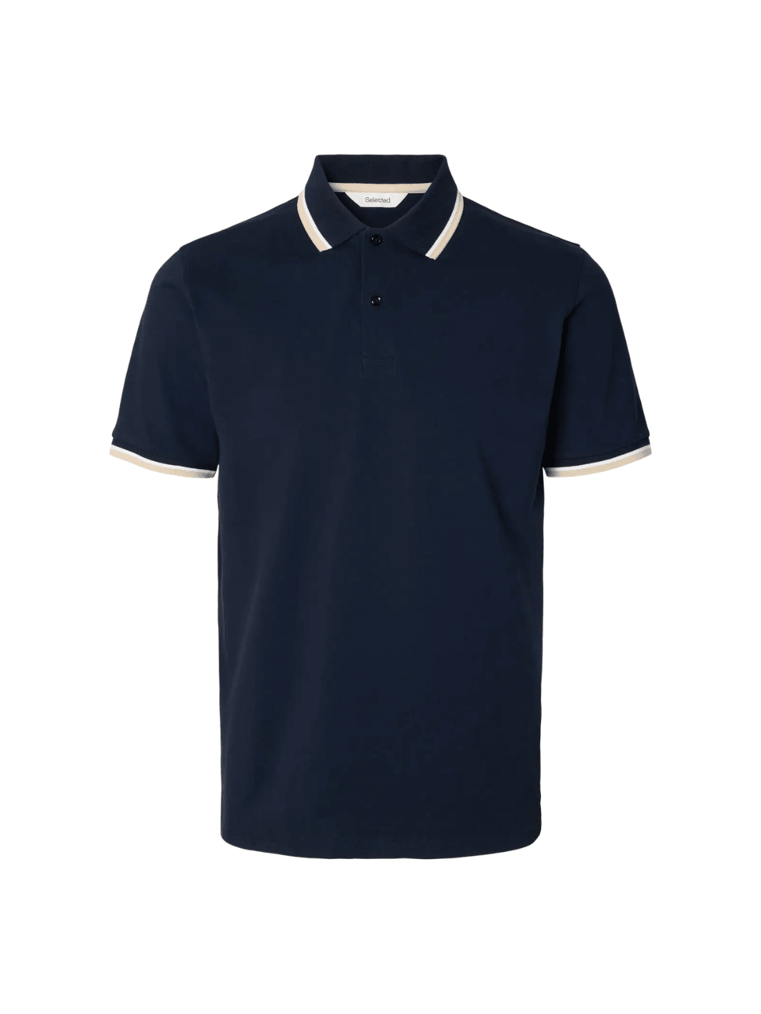 Selected Homme Mørkeblå Atlas Sport Polo Mørkeblå Selected