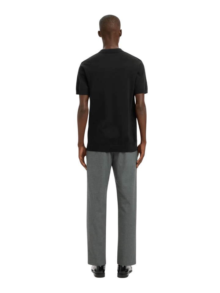 Selected Homme Sort Strik Polo Sort Selected